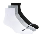 Skechers 3 Pack Quarter Crew Sport Socks