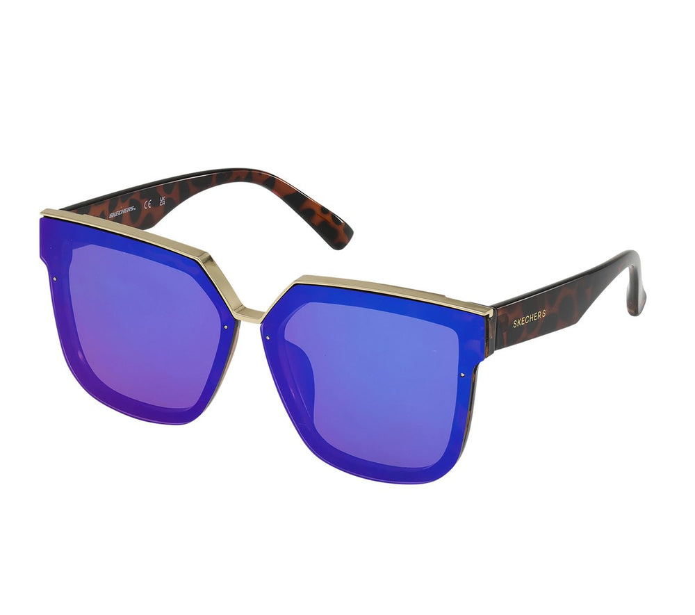 Skechers Square Mirrored Sunglasses